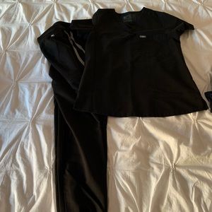 FIGS jogger and scrub top